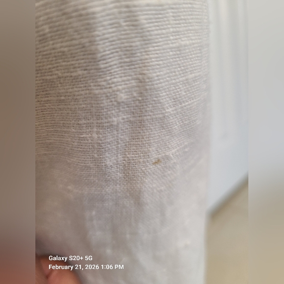 White Linen Pants - Picture 6 of 16